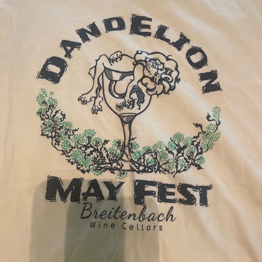 Dandelion May Fest Breitenbach Wine Cellars T shirt